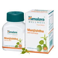 Manjishtha кожные заболевания Himalaya 60 таблеток