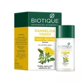 Dandelion Youth Anti-Ageing Serum For All Skin Types Biotique 40ml