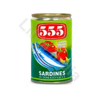 Sardynki w sosie pomidorowym Sardines in Tomato Sauce 555 155g