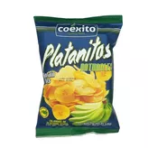 Plantain Chips Platanitos Naturales Coéxito 80g