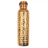 Butelka miedziana młotkowana na wodę Copper Bottle Fern 950ml