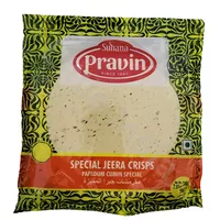 Papady z kminkiem Papadum Jerra Crisps Suhana 200g