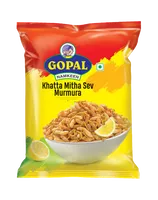 Khatta Mitha Sev Murmura snack Gopal 250g