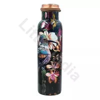 Butelka miedziana na wodę Bird Design Copper Bottle Fern 950 ml