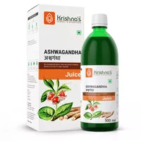 Sok na wzmacniający organizm Ashwagandha Krishna's 500ml