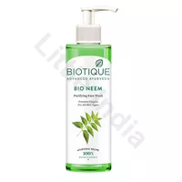 Żel do mycia twarzy oczyszczający miodla indyjska Neem Biotique 200ml