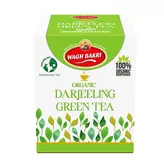 Organic Darjeeling Green Tea Wagh Bakri 100g Leafy Green Tea