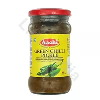 Marynowane zielone chilli Green Chilli Pickle Aachi 300g