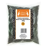 Black Lentil Black Urid Dhall Whole Little India 500g