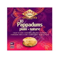 Indyjskie Placki Naturalne  Pappadums Nature Patak's 100g