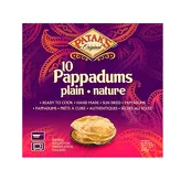 Pappadums Natural Patak's 100g