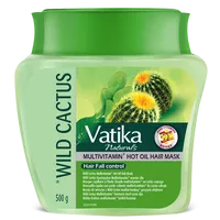 Маска для волос с диким кактусом Vatika Dabur 500g