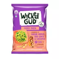 Fusilli Pasta Durum Wheat 2x Fiber WickedGud 400g