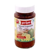 Mixed Vegetable Pickle (without garlic) in oil 300g Priya