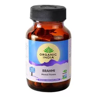 Brahmi Mental Fitness Organic India 60 capsules