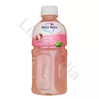 Napój liczi z kawałkami galaretki kokosowej Litchi Nata De Coco Mogu Mogu 320ml