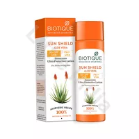 Krem przeciwsłoneczny z aloesem Sun Shield Aloe Vera 30+SPF Biotique 120ml