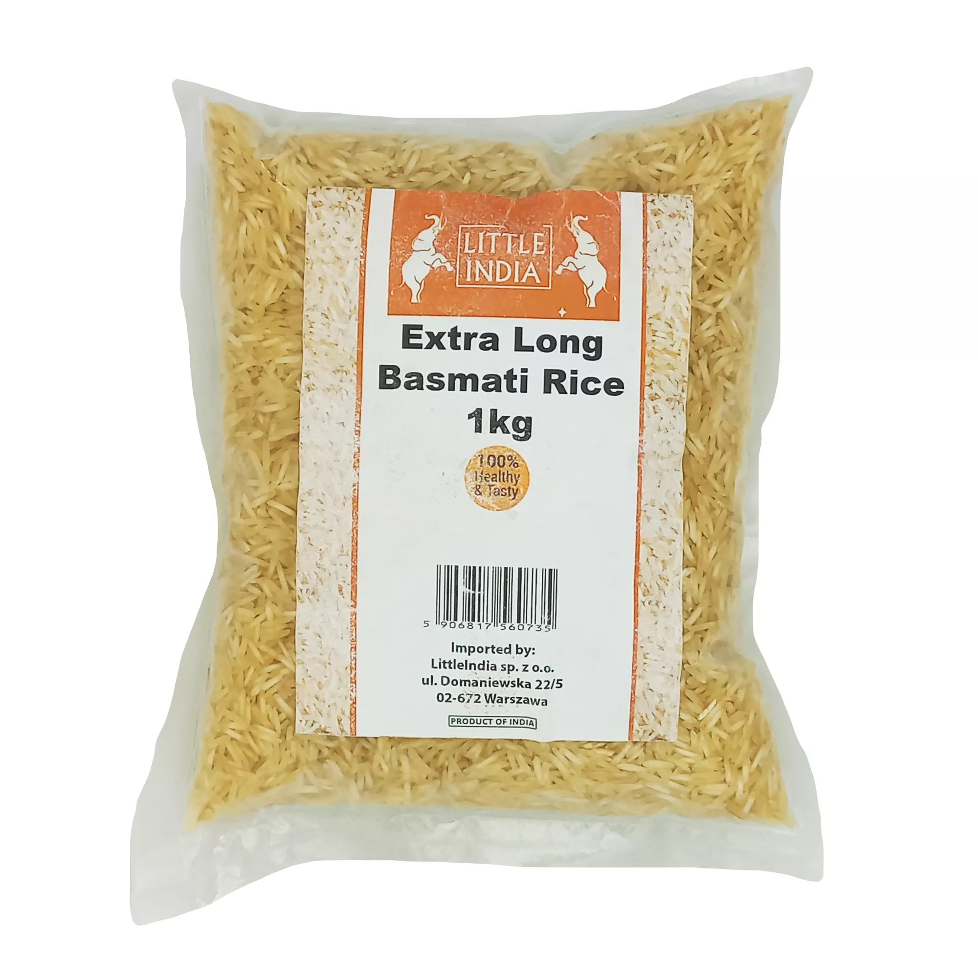 Extra Long Basmanti Rice Little India 1kg