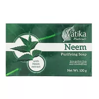 Jabón antibacteriano de neem Neem Purifying Soap Vatika Dabur 100g