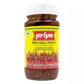 Marynowane czerwone chilli w oleju Red Chilli Pickle Priya 300g