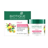 Fruit Brightening Depigmentation & Tan Removal Face Pack Biotique 75g