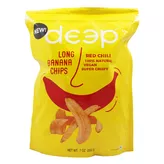 Długie chipsy bananowe z czerwonym chilli Long Banana Chips Deep 200g