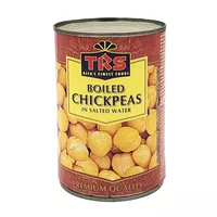 Brązowa ciecierzyca w puszce Boiled Chickpeas Salted Water TRS 400g