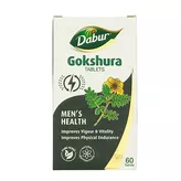 Suplemento para fortalecer la vitalidad masculina Gokshura Dabur 60 tabletas