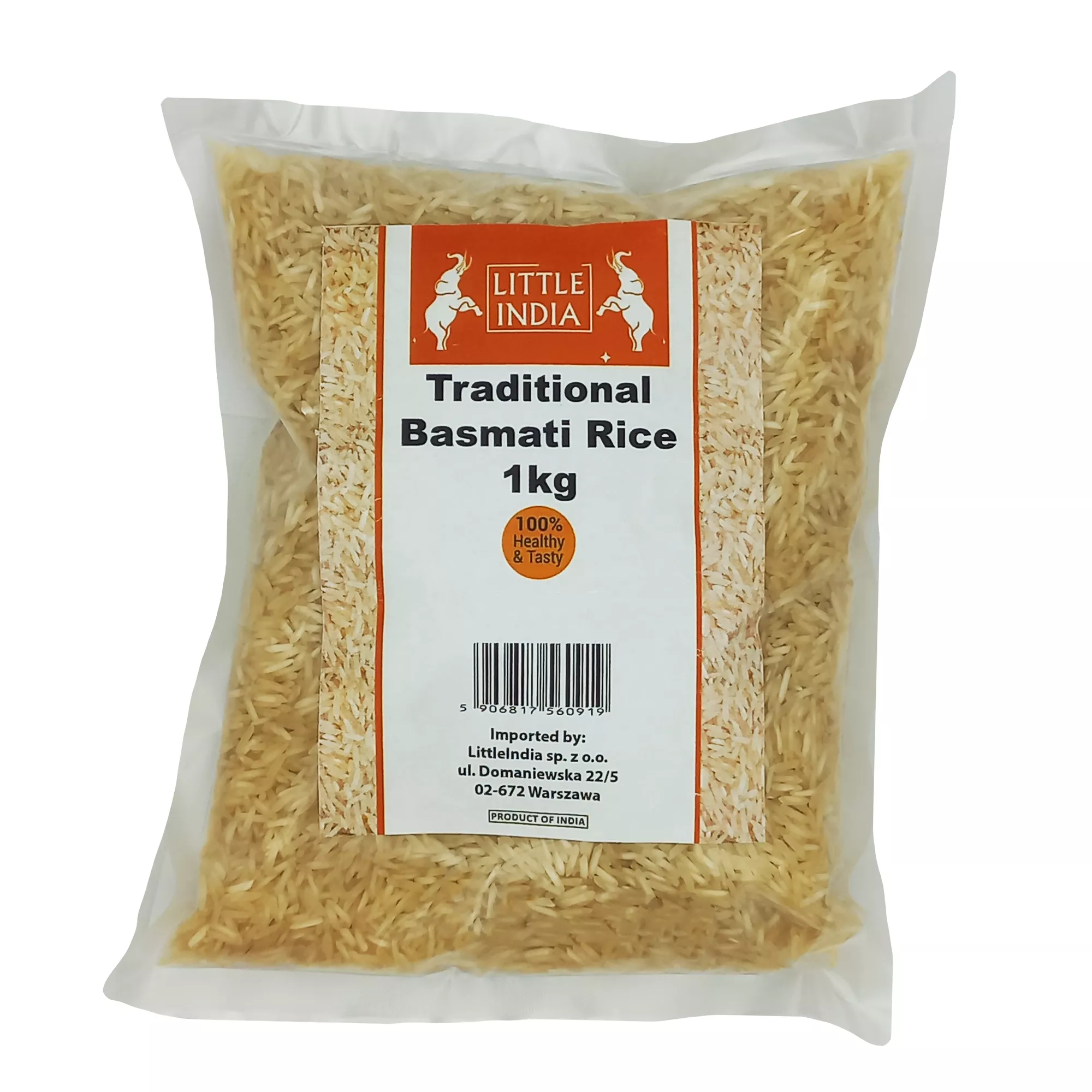 Ryż tradycyjny basmati Traditional Basmati Rice Little india 1kg