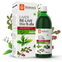 Sok wspomagający wątrobę Liver Re-Live Juice Krishna's 500ml