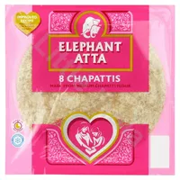 Indyjskie podpłomyki chapattis Elephant Atta 360g