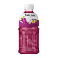 Napój winogronowy z kawałkami galaretki kokosowej Grape Nata De Coco Mogu Mogu 320ml