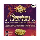 Pappadums Knoblauch Patak's 100g