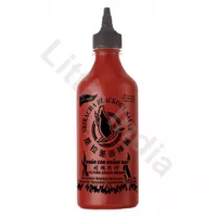 Sos Sriracha Hot Chilli  Blackout Sauce Flying Goose Brand 455ml