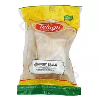 Cukier trzcinowy kulki Jaggery Telugu Foods 500g