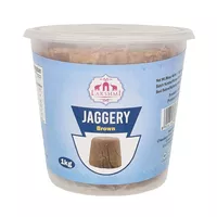 Cukier trzcinowy blok Jaggery Brown Lakshmi 1kg