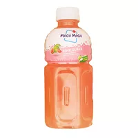 Pink Guava Drink With Nata De Coco Mogu Mogu 320ml