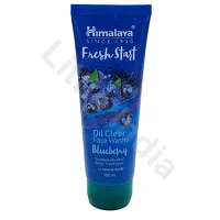 Oil Clear Face Wash Blueberry Fresh Start Himalaya 100ml