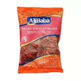 Suszone papryczki chilli Chillies Whole Extra Hot AliBaba 150g