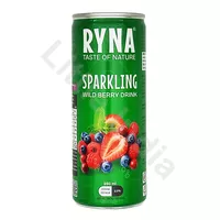 Napój gazowany Sparkling Wild Berry Drink Ryna 250ml