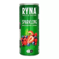 Napój gazowany Sparkling Wild Berry Drink Ryna 250ml